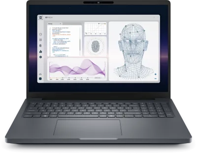 Laptop Workstation DELL Pro Max 16 Plus, cu procesor Intel Core Ultra 7 265HX, 16'' WVA, 32 GB DDR5, 1 TB, nVidia NVIDIA RTX PRO 3000 Blackwell, 12GB GDDR7, Windows 11 Pro, 3 ani Garantie