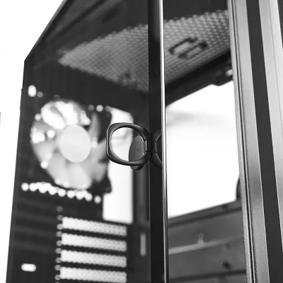 CARCASA Chieftec "HUNTER 2", Middle Tower,ATX fara sursa, sticla securizata,4xfan ARGB,USB 3.2 gen 1x1,USB Type-Cx1, ack 3.5mm,mesh pt. filtrare praf,HUB, fan ctr, "GS-02B-OP" (timbru verde 0.08 lei)