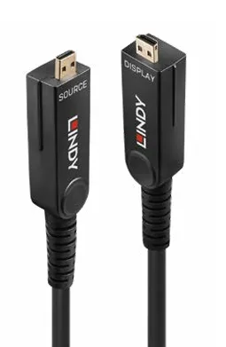 Cablu Lindy, lungime 10m  Micro-HDMI 8K60 LSZH, Maximum Resolution: 7680x4320@60Hz 4:4:4 10bit, Supported Bandwidth: 48Gbps, negru