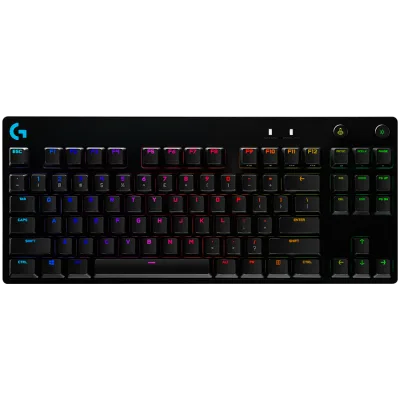 TASTATURI Logitech - gaming G PRO X TKL LIGHTSPEED Mechanical Gaming Keyboard - BLACK - US INTL - TACTILE "920-012136" (timbru verde 0.8 lei)