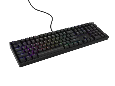 Tastatura Mecanica Gaming Genesis THOR 404, RGB, USB, negru