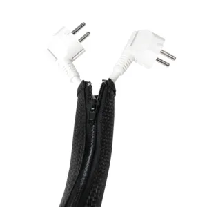 MANSON protectie cabluri LOGILINK, cu fermoar, diametru 20mm, 1m, negru, "KAB0046"