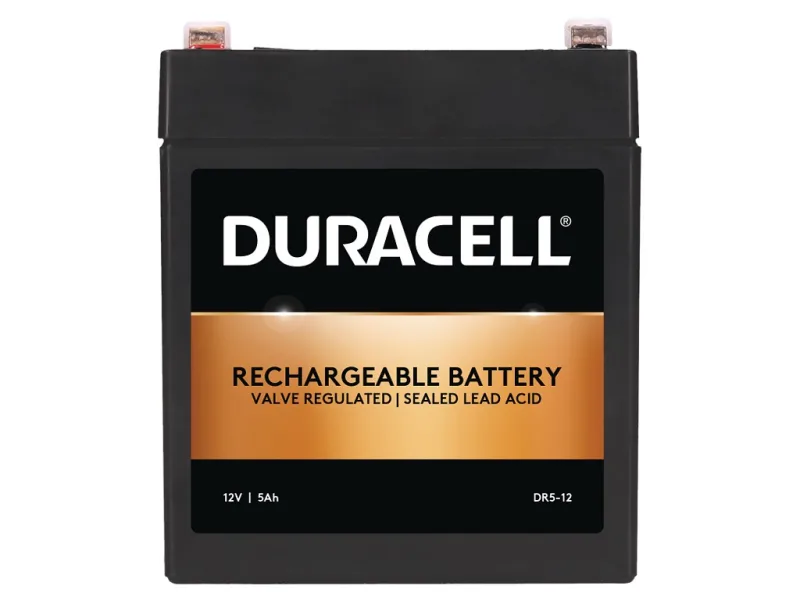Security Battery Duracell, voltaj 12V 5Ah VRLA, capacitate 5000mAh