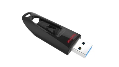 Memorie USB SanDisk Ultra 256 GB, USB Type-A, Negru