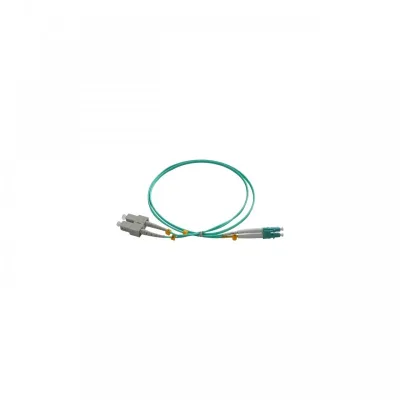 Patchcord FO SC/PC-LC/PC, MM OM3 50/125, manta LSZH 2.0mm, duplex 5m, "SC-LC-MM3/DX-5" (timbru verde 0.08 lei)