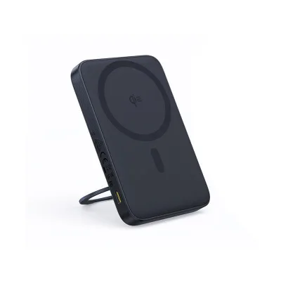 Baterie externa Baseus PicoGo Qi2 Magnetic, 5000mAh, PD 20W, 1 x USB Type-C, incarcare wireless Qi2 15W, prindere magnetica Iphone, include cablu USB Type-C la USB Type-C 30cm, negru