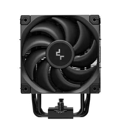 COOLER DeepCool "AK500 DIGITAL PRO" skt. Intel si AMD, racire cu aer, vent. 120mm, 500 - 1750 rpm, 5 heatpipes, inaltime 162mm, afisaj digital,"R-AK500-BKAPMN-G"  (timbru verde 0.8 lei)