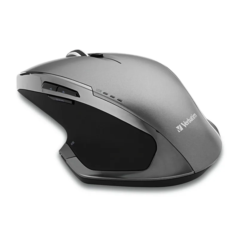 MOUSE VERBATIM FARA FIR DELUXE 8 BUTOANE ILUMINARE ALBASTRA "49041" (TIMBRU VERDE 0.18 LEI)