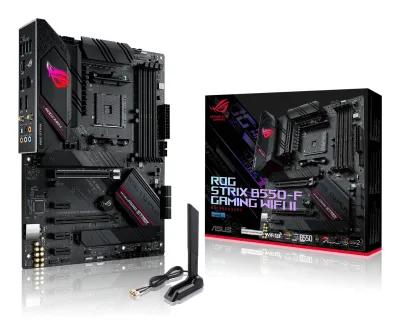 Placa de baza ROG STRIX B550-F GAMING WIFI II, AMD B550, socket AM4, ATX "90MB19V0-M0EAY0"