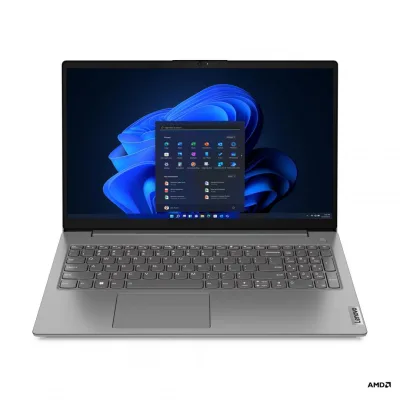 Laptop SMB Lenovo V15 G4 ABP, cu procesor AMD Ryzen 7 7730U, 15.6'' IPS, 16 GB DDR4, 512 GB, AMD Radeon Graphics, Fara OS, 3 ani Garantie