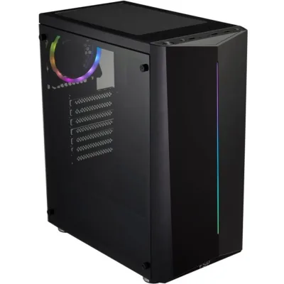 Carcasa FSP CMT151, RGB, Mid Tower, Black