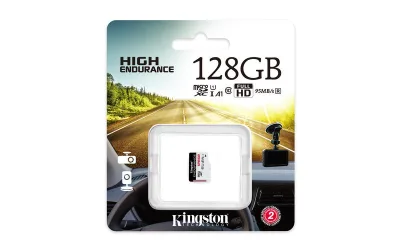 CARD MicroSD KINGSTON, 128 GB, MicroSDXC, clasa 10, standard UHS-I U1, "SDCE/128GB" (timbru verde 0.03 lei)