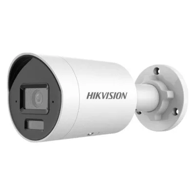 Camera supraveghere Hikvision IP bullet DS-2CD2043G2-LI(2.8MM), 4MP, Acusens - filtrarea alarmelor false dupa corpul uman si masini, senzor: 1/3″ Progressive Scan CMOS , rezolutie: 2688 × 1520@30fps, iluminare: Color: 0.005 Lux @ (F1.6, AGC ON), 0 Lux