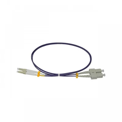 Patchcord FO SC/PC-LC/PC, MM OM4 50/125, manta LSZH 2.0mm, duplex 1m, "SC-LC-MM4/DX-1" (timbru verde 0.08 lei)