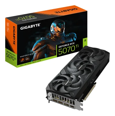 VGA PCIE16 RTX5070TI 16GB/GV-N507TWF3OC-16GD GIGABYTE "GV-N507TWF3OC-16GD 1.0"