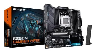 Placa de baza GIGABYTE B850M GAMING X WIFI6E, AM5, DDR5, BT, mATX, Negru "B850M GAMING X WF6E"