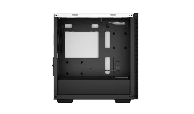 CARCASA DEEPCOOL CH370 WH, Micro ATX, fara sursa, sticla securizata, 1 x 120mm fan, USB 3.0 x 2, Jack 3.5mm x 1, white, "R-CH370-WHNAM1-G-1" (timbru verde 0.08 lei)