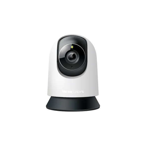 CAMERA IP Mercusys, wireless, cube, pt. interior IP65, vedere pan tilt 360°, dist. IR 9 m, tip lentila fixa 4 mm, rezolutie 2K 3Mp, microfon, carcasa plastic, slot SD card, "MC210" (timbru verde 0.8 lei)