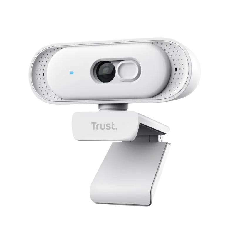 Camera Web Trust Tomar 2K QHD, rezolutie video 2K, USB 2.0, Alb