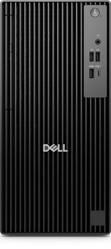 Desktop Business DELL Pro QCT1255 cu procesor AMD Ryzen 5 8600G pana la 5.0 GHz, 16 GB DDR5, 512GB SSD, 760M, Windows 11 Pro, Black, 3 ani Garantie