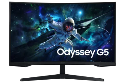 Monitor Samsung 32" LS32CG552EUXEN, Curvature: 1000R, Diagonal (inch): 32, Diagonal (cm): 81, Aspect ratio: 16:9, Panel: VA, Resolution: 2560x1440, Refresh Rate: 165Hz, Response time MPRT: 1ms, Brightness (max): 300 cd/m², Contrast (static) : 2500:1,