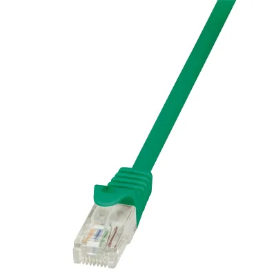 PATCH CORD UTP LOGILINK Cat5e, cupru-aluminiu, 5 m, verde, AWG26, "CP1075U" (timbru verde 0.18 lei)