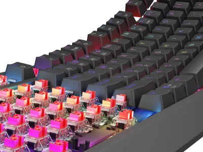 Tastatura Mecanica Gaming Genesis Thor 230 TKL, RGB, Wireless, Negru