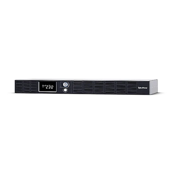 UPS CYBER POWER Line Int. cu manag,LCD,600VA/ 360W,AVR,6x IEC,LCD,1xRBP0019,Backup 4-12 min,incarcare 8h,USB,RS232,combo RJ45,GreenPower,Rack 1U "OR600ERM1U" (timbru verde 4 lei)