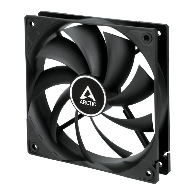 VENTILATOR ARCTIC PC, F12 , 120x120x25mm, low noise FD bearing, Black, "ACFAN00201A"