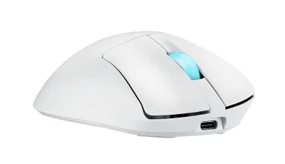 ROG Keris II Origin RGB White "90MP04A0-BMUA10" (timbru verde 0.18 lei)