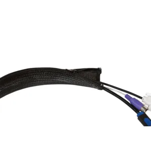 MANSON protectie cabluri LOGILINK, cu fermoar, diametru 20mm, 1m, negru, "KAB0046"