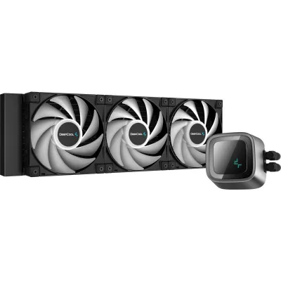Cooler Procesor DEEPCOOL LS720, Lichid, 12 cm, 3 ventilatoare, aRGB