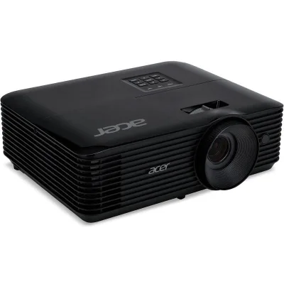 Videoproiector Acer X1328WHn, WXGA 1280*800, up to WUXGA 1920*1200, 5.000 lumeni/ 4.000 lumeni Ecomode, 16:10/ 16:9/ 4:3, 20.000:1, dimensiune maxima imagine 300", distanta maxima proiectie 10 m, boxa 3W, lampa 6.000 ore/ 15.000 ore Ecomode, 27 dB, 2.8