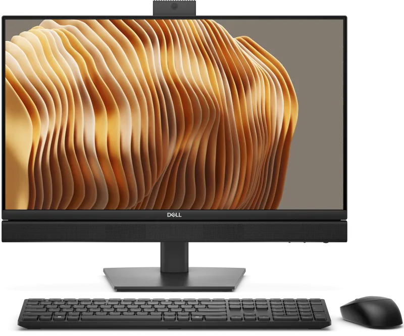 All-in-One Business Dell Pro QC24251 cu procesor Intel Core Ultra 5 235T pana la 5 GHz, 24 inch, FHD, 16 GB, Intel Graphics, Windows 11 Pro, Black, 3 ani Garantie