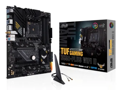 Placa de baza TUF GAMING B550-PLUS WIFI II AMD B550 Socket AM4 ATX "90MB19U0-M0EAY0"