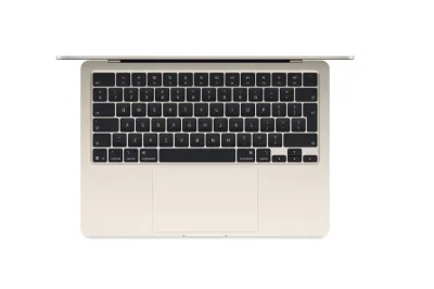 MacBook Air 13.6" Retina/Apple M5 (CPU 10-core, GPU 10-core, NeuralEngine16-core)/16GB/2TB - Starlight - INT KB - 70W ADAPTER- 2026 (CTO from MDHC4RO/A)