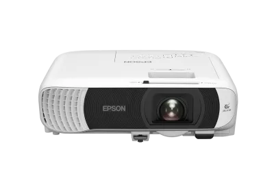 PROJECTOR EPSON EB-FH54, Tehnologie 3LCD, Luminozitate: 4100 lumeni, Rezolutie: 1080p, Aspect: 16:9, Contrast 16.000 : 1, Sursa lumina: Lampa, Dimensiune maxima proiectie: 31"-304", Distanta proiectie: 0.9m-8.9m, Interfata: USB, WI-FI, 2 x HDMI, Miracast,