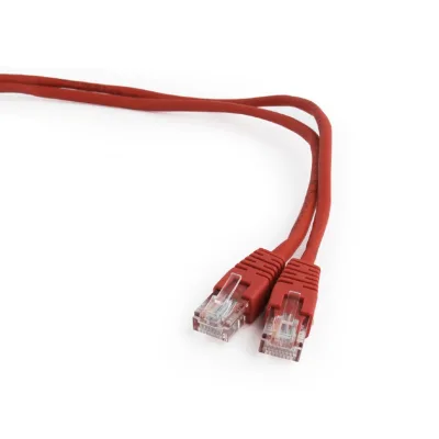 PATCH CORD UTP SPACER Cat5e, cupru-aluminiu, 10 m, rosu, AWG26, "SP-PT-CAT5-10M-R" (timbru verde 0.18 lei)