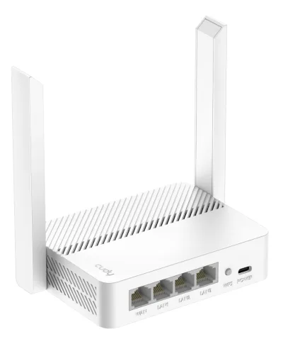 CUDY N300 Wi-Fi Router "WR300" (timbru verde 0.8 lei)