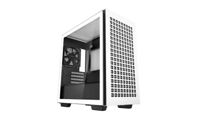 CARCASA DEEPCOOL CH370 WH, Micro ATX, fara sursa, sticla securizata, 1 x 120mm fan, USB 3.0 x 2, Jack 3.5mm x 1, white, "R-CH370-WHNAM1-G-1" (timbru verde 0.08 lei)