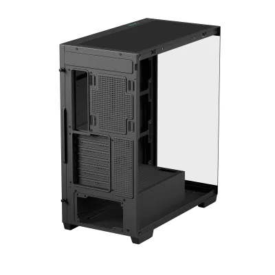 CARCASA DeepCool "CG580", middle tower, gaming, fara sursa, suporta 10xfan, USB 3.2 gen1 x 2, audio+mic, 7 sloturi expansiune, negru, "R-CG580-BKNDA0-G-1"