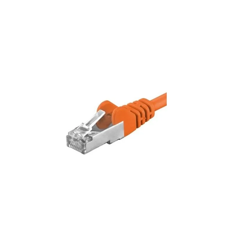 Patchcord SFTP RJ45-RJ45 Cat.6A, 3m, portocaliu, "SFTP-6A-3-O" (timbru verde 0.08 lei)