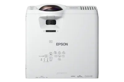 Proiector Epson EB-L210SF, Tehnologie 3LCD, Full HD, Luminozitate: 4000 Lumeni, Rezolutie: 1080p, Aspect Ratio: 16:9, Contrast: 2.500.000 : 1, sursa lumina: Laser, Viata sursa lumina: 20.000h, 30.000k in mod ECO, Refresh Rate: 192 Hz - 240 Hz,