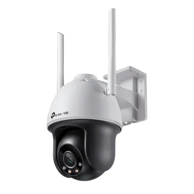 TP-LINK VIGI 4MP Outdoor PAN/TILT WI-FI Camera,VIGI C540-W(4mm),Senzor: 1/3", Lentila: 4mm, F1.6, Weatherproof: IP66, IR: 30m, Shutter speed: 1/3 to 1/10000 s, Unghi vizualizare: Orizontal: 79°, Vertical: 43°, Diagonal: 93°, Zoom digital, Rezolutie max: