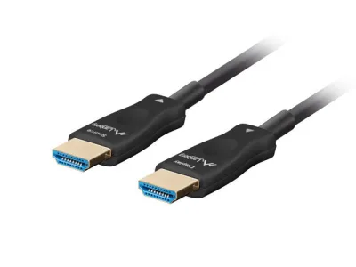 Cablu HDMI M/M v2.1 50 m optic negru AOC