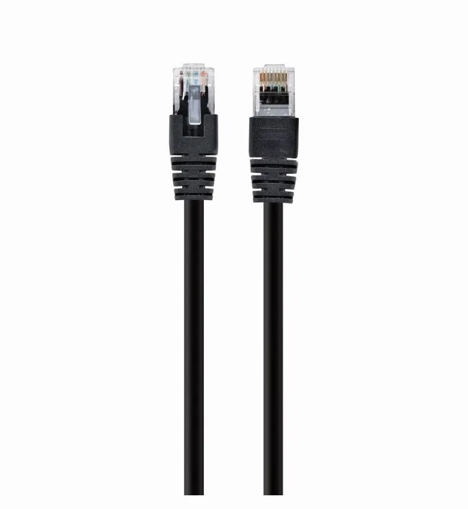 PATCH CORD UTP SPACER Cat5e, cupru-aluminiu, 7.5 m, negru, AWG26, "SP-PT-CAT5-7.5M-BK" (timbru verde 0.18 lei)