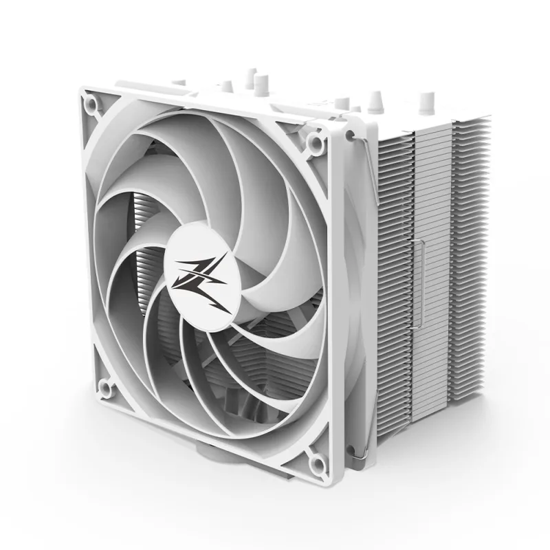 COOLER Zalman "CNPS10X PERFORMA" skt. Intel si AMD, racire cu aer, vent. 135mm, 700 - 1500 RPM, 4 heatpipes, inaltime 155mm, ,"CNPS10X PERFORMA WHITE"  (timbru verde 0.8 lei)