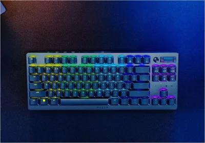 Tastatura Mecanica Gaming Razer DeathStalker V2 Pro Tenkeyless, RGB, Wireless, Negru