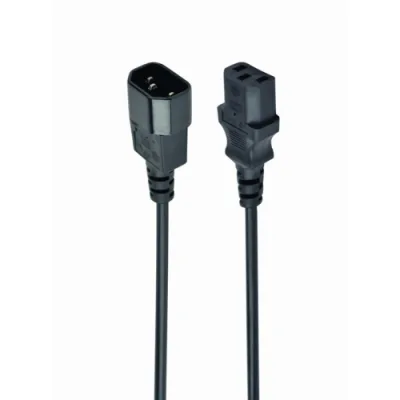 CABLU alimentare GEMBIRD 5m, intrare C13, iesire C14, 10A, 3x1mm3, black, "PC-189-075-5M" (timbru verde 0.18 lei)
