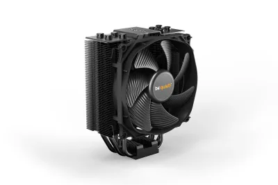 COOLER be quiet "Dark Rock Slim",racire aer, Ø6 mm×4 pcs heatpipe, skt. Intel LGA 1700/1200/115x/2066/2011-v3 AMD AM5/AM4, fan 120mm, 1500 rpm, conectare 4-pin PWM, LED , "BK024" (timbru verde 2 lei)